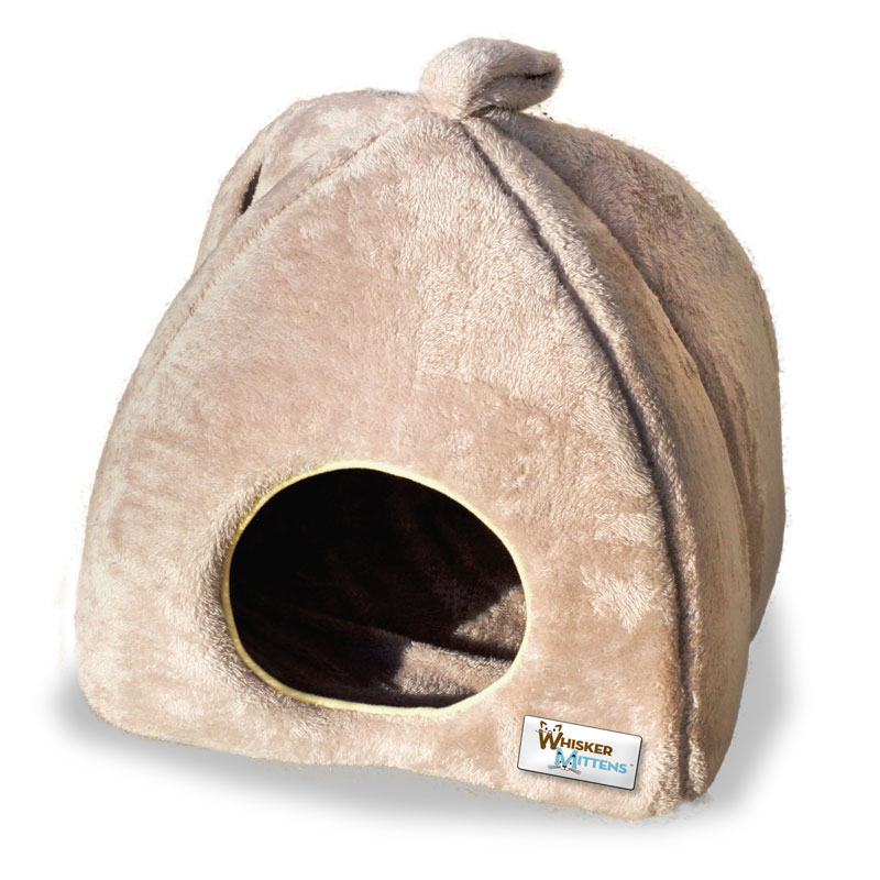 Whisker and shop mittens scratcher post